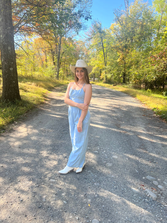 Ivy Denim Jumpsuit