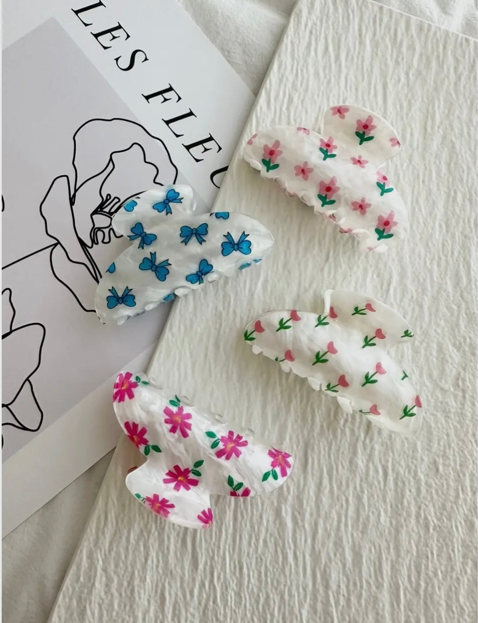 Patterned Hair Clip